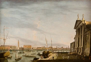 Benátky, pohled ze San Giorgio Maggiore